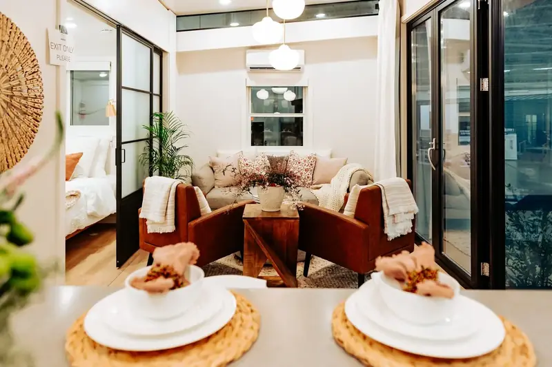 Expansive Open-Concept Living Room
