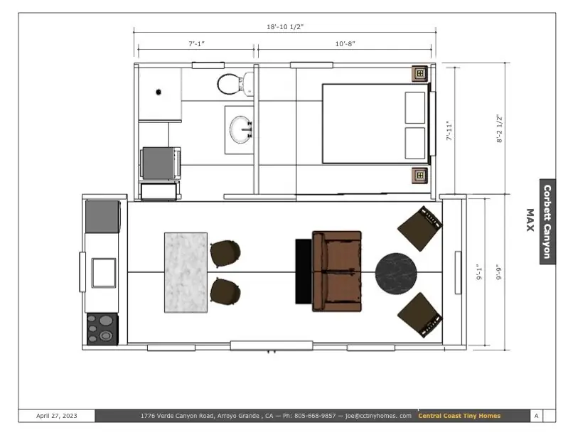 Blueprint – Corbett Canyon Max Floor Plan