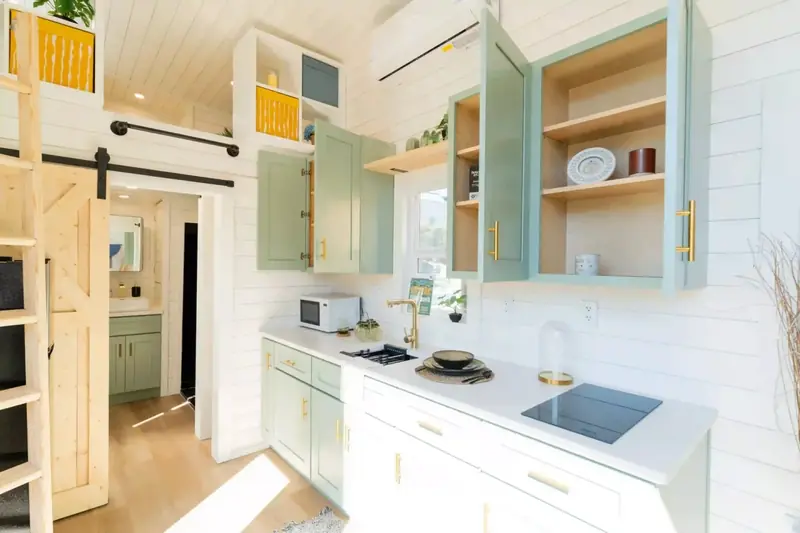 Expandable Tiny Home – Luxury Living Room Open Concept